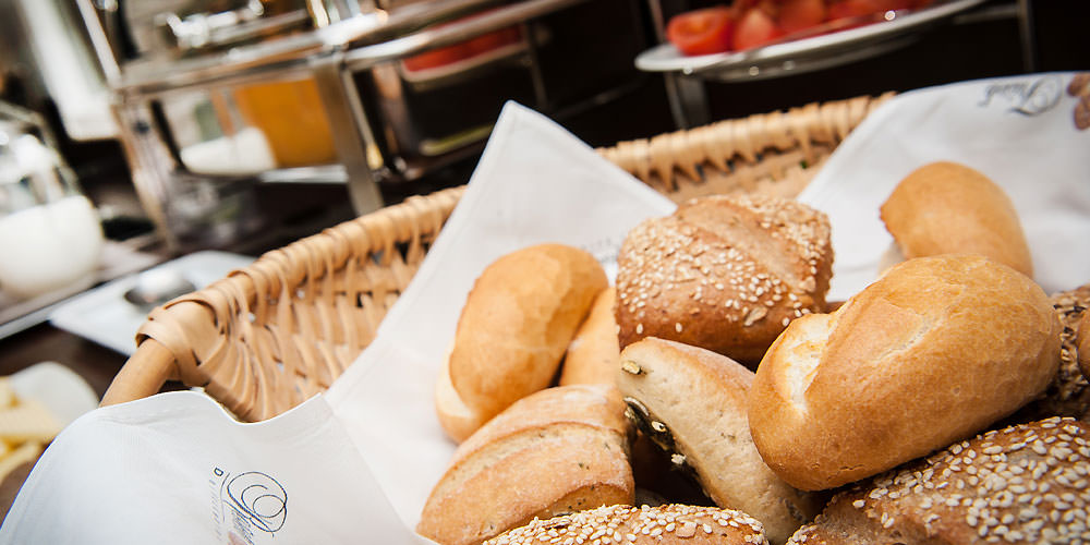 Hotel Hollmann in Halle Westfalen, leckeres Frühstücksbuffet